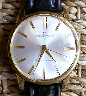 Seiko Sportsmatic watch: Japanese: 1964